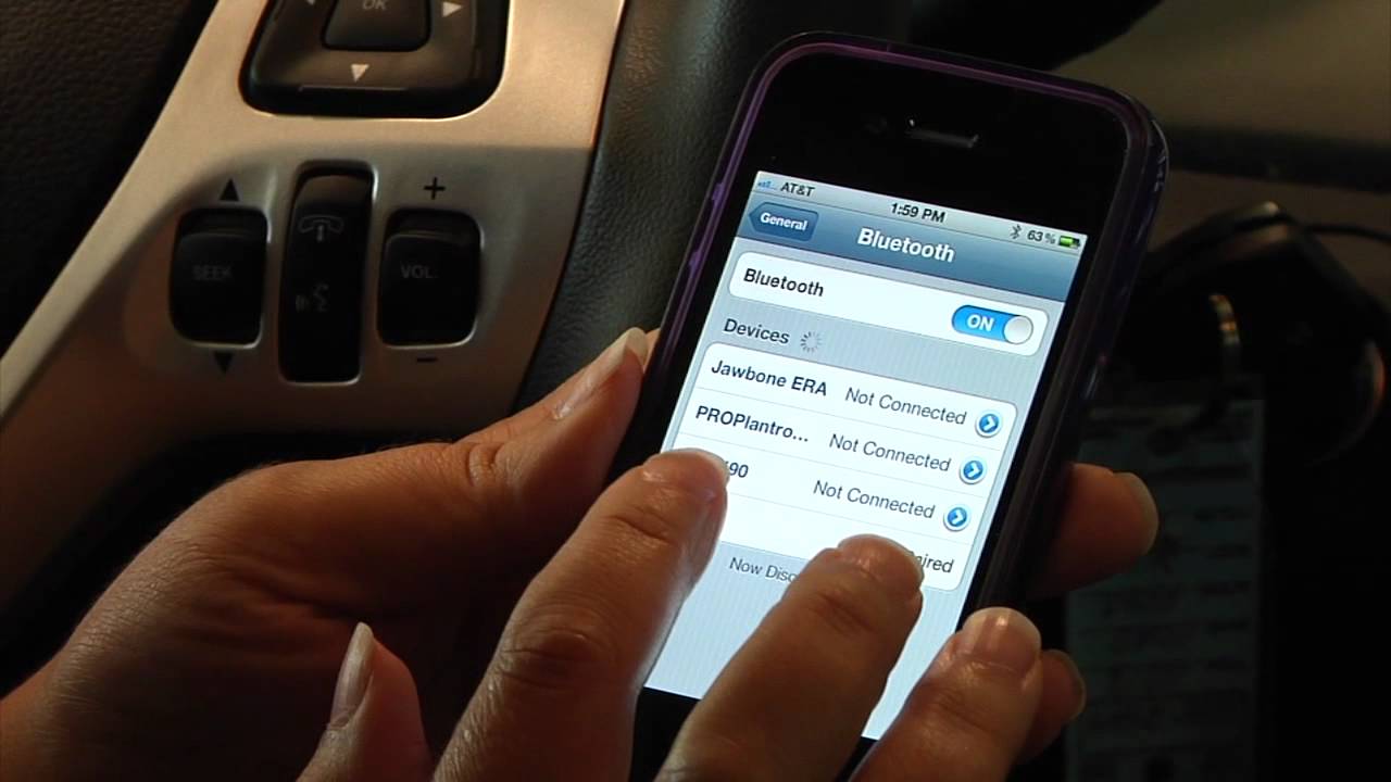 Phone book not transferring with auto download ford sync iphone x to vehicle